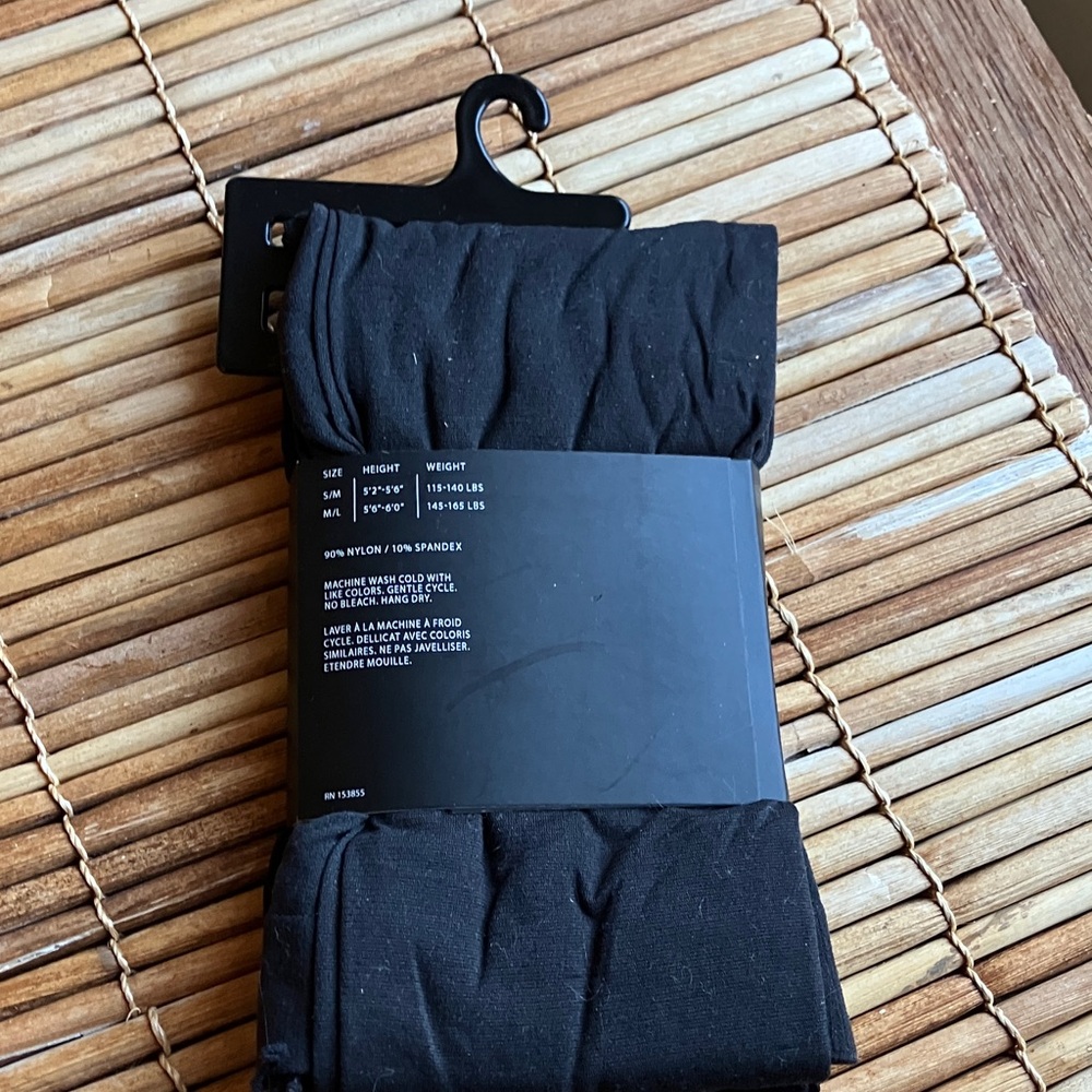 Package (2pairs) women’s black tights